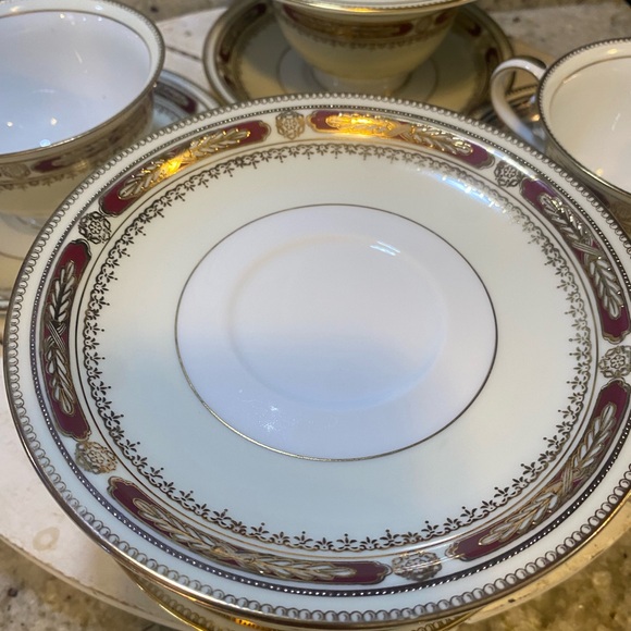 Vintage Set Of 6 Marion Embassy Teacups‎ And Saucers - Picture 4 of 5